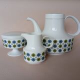 Service 8 cups "Rosette Taïga" Tapio Wirkkala & Ute Schröder for Rosenthal, ca 1970