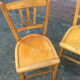 4 baumann bistro chairs brasserie no bentwood