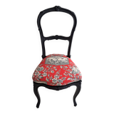 Louis XV style chair and stool