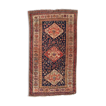 Ancient Persian carpet ghashghai 120x212cm