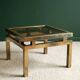 Pair of side tables / end tables Belgo Chrom