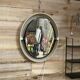 Oval mirror design allibert year 70