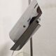 Space Age floor lamp with 2 chrome metal spotlights from the 60s/70s