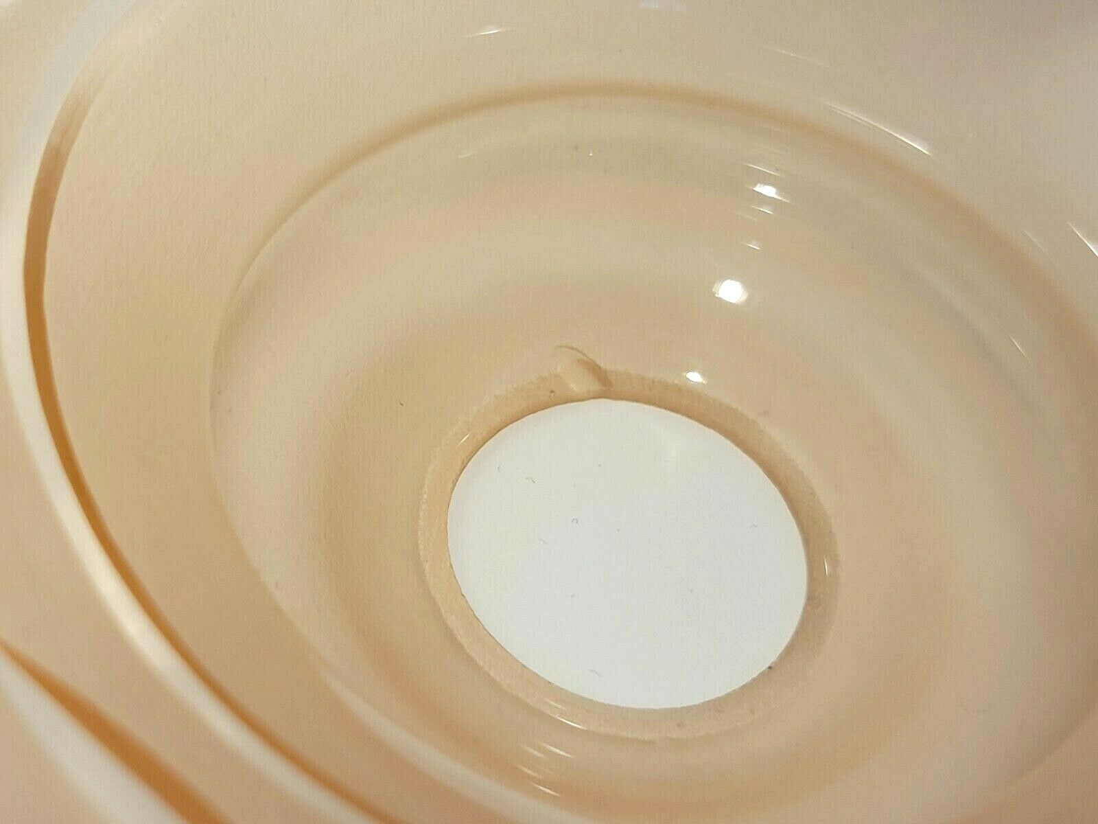 4 tulipes en verre rose abat-jour