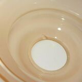 4 tulips in pink glass lampshade lamp suspension lamp