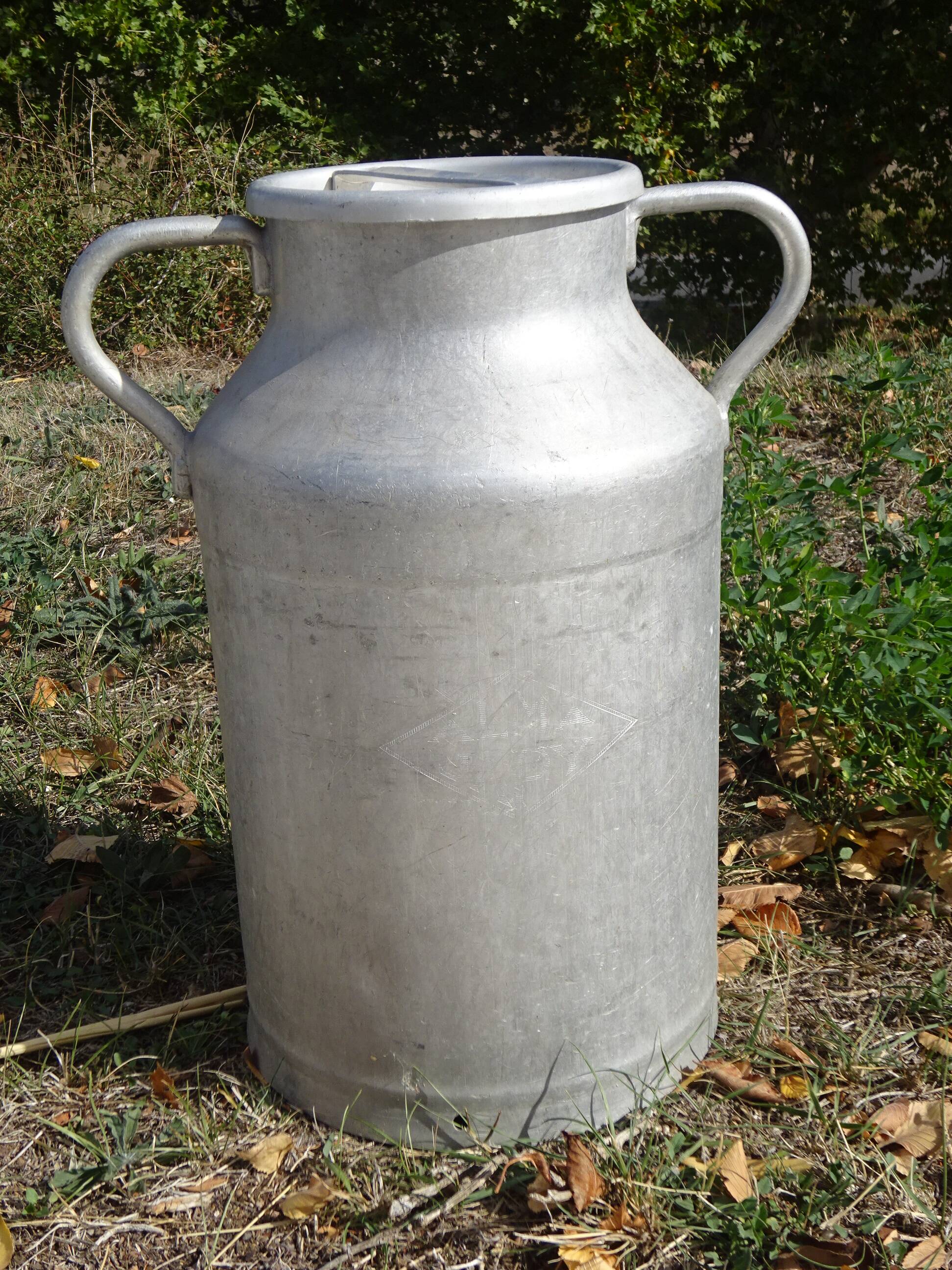 Old milk jug, 20L, Japy