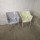 Pair of small armchairs Kartell Dr. No Philippe Starck