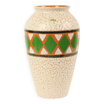 Vintage Jasba Vase West Germany Ceramics Craquelé 106-35