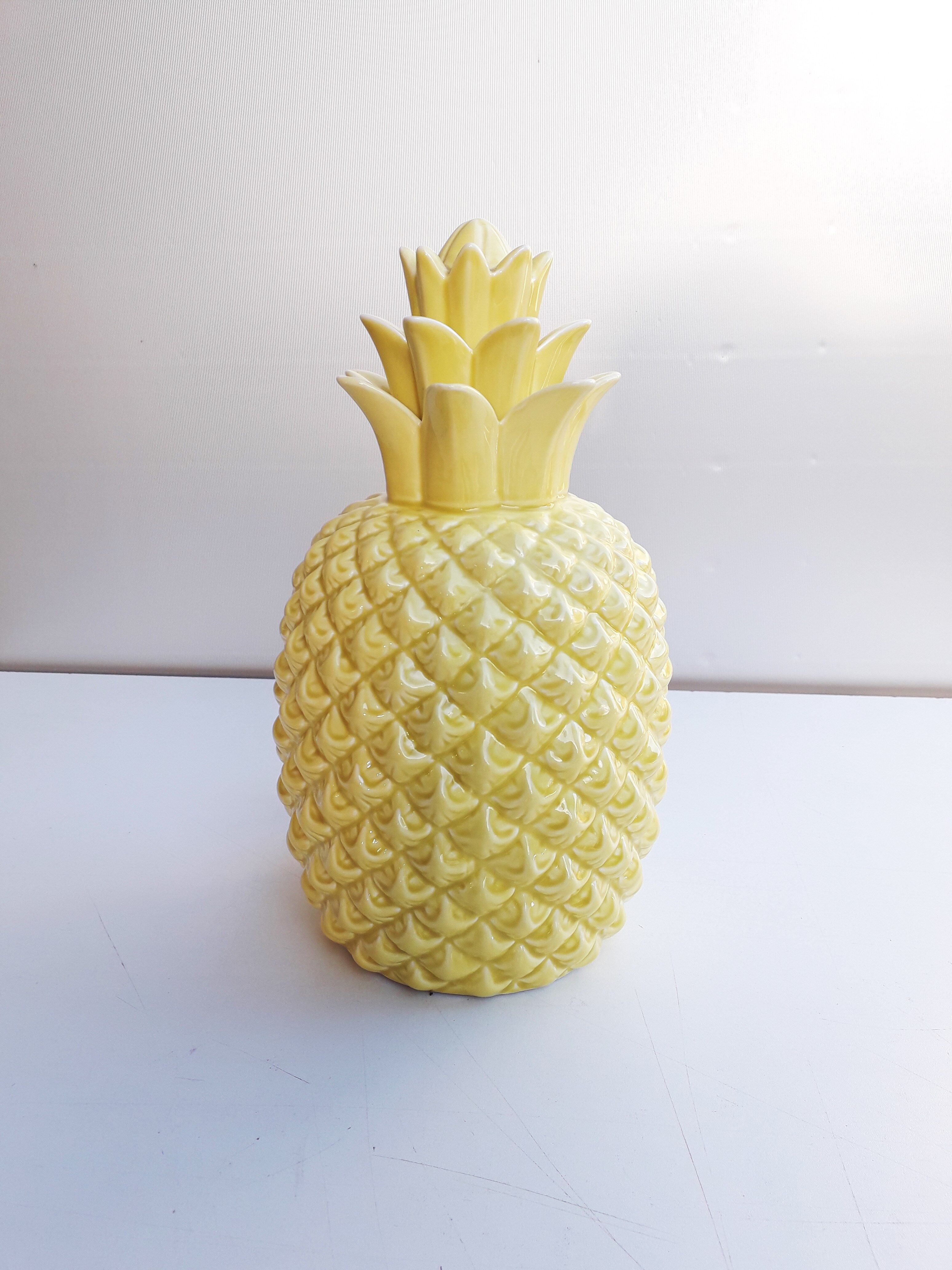 Ceramic pineapple lamp 1990 2000