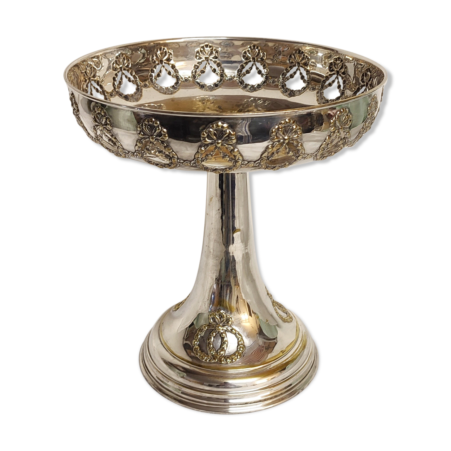 Brass fruit bowl, Austria, 1940