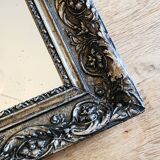 Antique silvered mirror "Barthélémy" – elegance and poetry of time