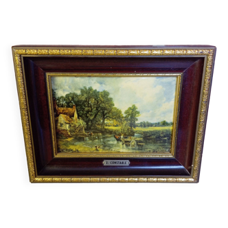 Tableau en émaux - J.Constable