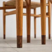 4 CH36 chairs in oak by Hans J. Wegner, Denmark, 1970s