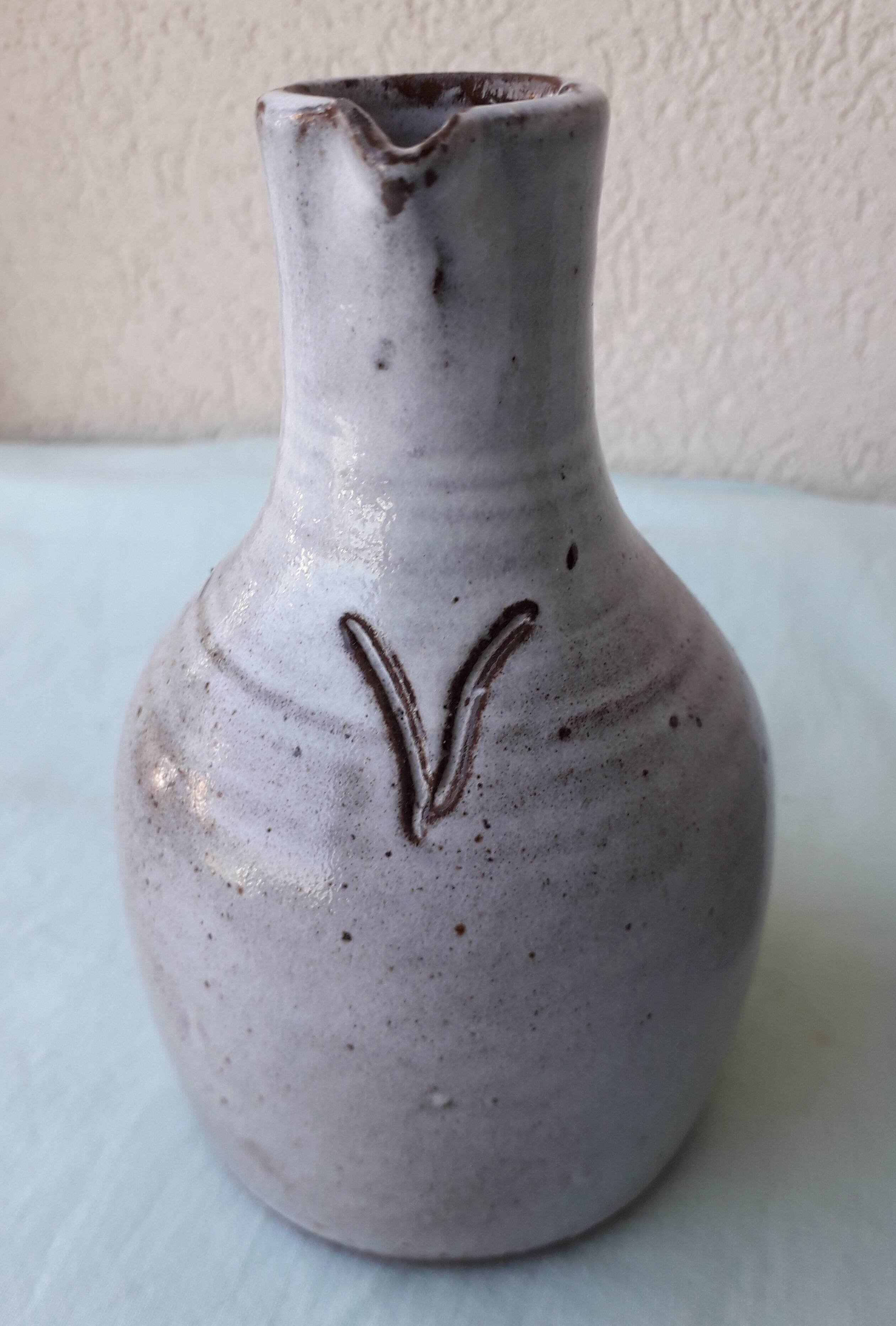 Huilier vinaigre en grès Pierlot