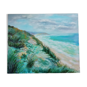 Huile sur toile