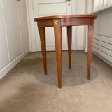 Table ronde en bois