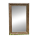 Large antique moulded wooden mirror 61 x 94 cm