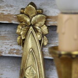 Pair of  art deco wall lamps