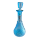 Blue glass carafe