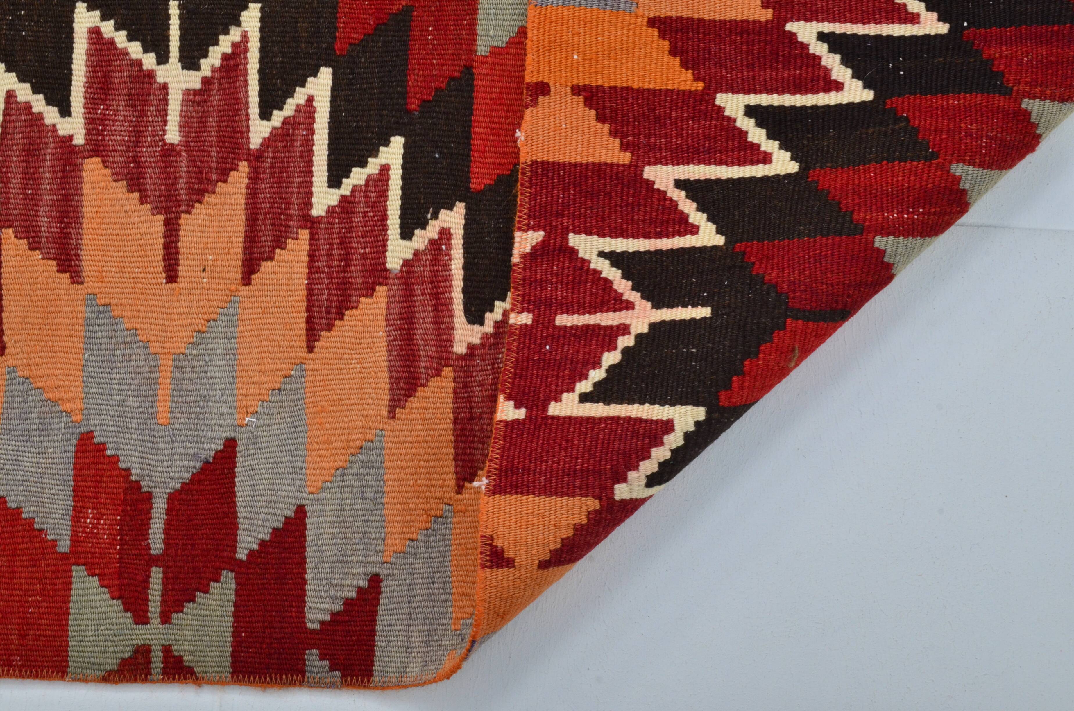 Decorative Oushak Vintage Kilim Rug sku 3409