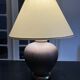 Drimmer lamp in moiré ceramic