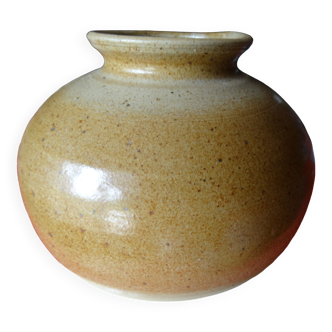 Sandstone ball vase