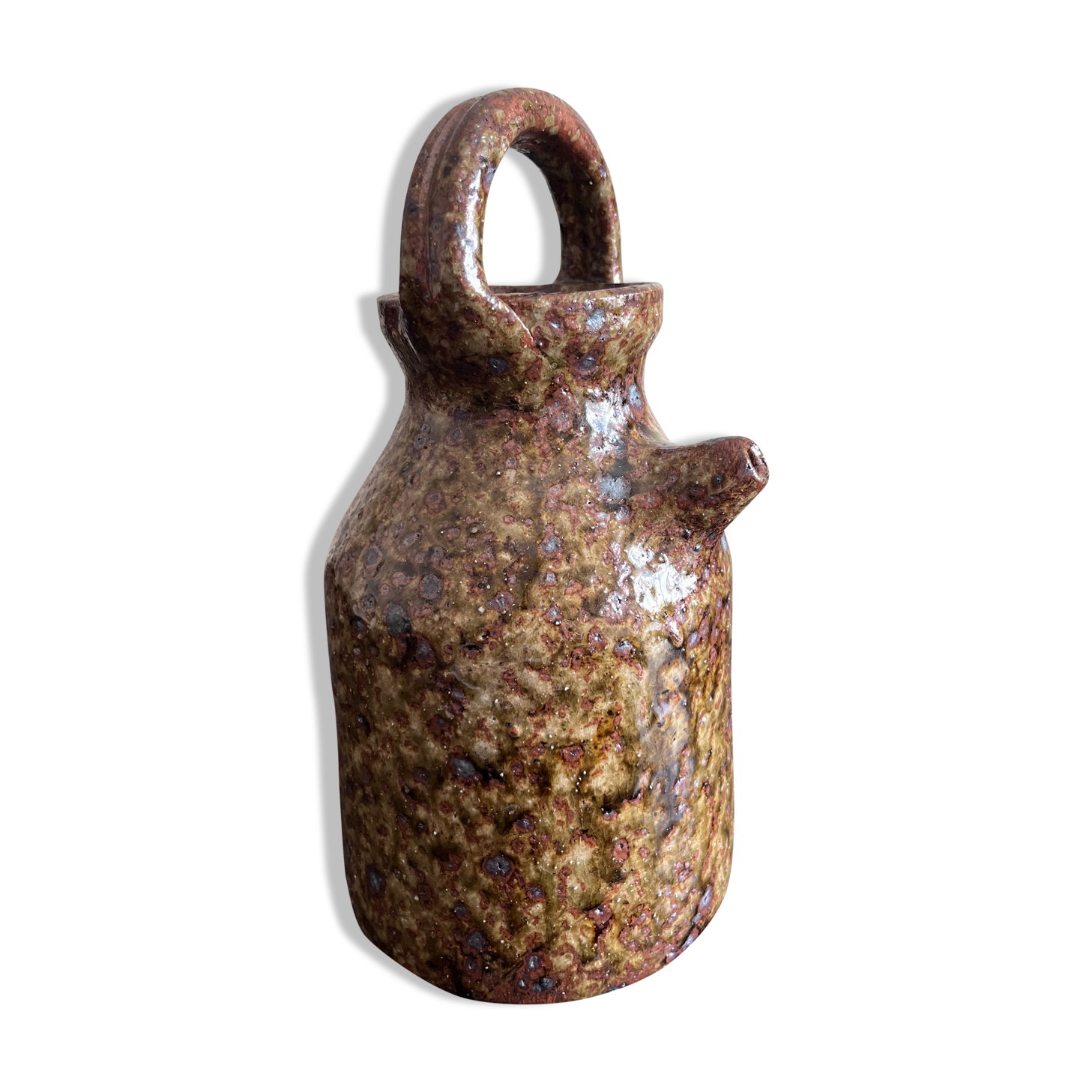 Pitcher in sandstone pottery baudat