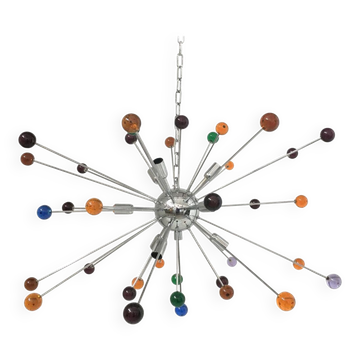 Lustre Star en verre de Murano