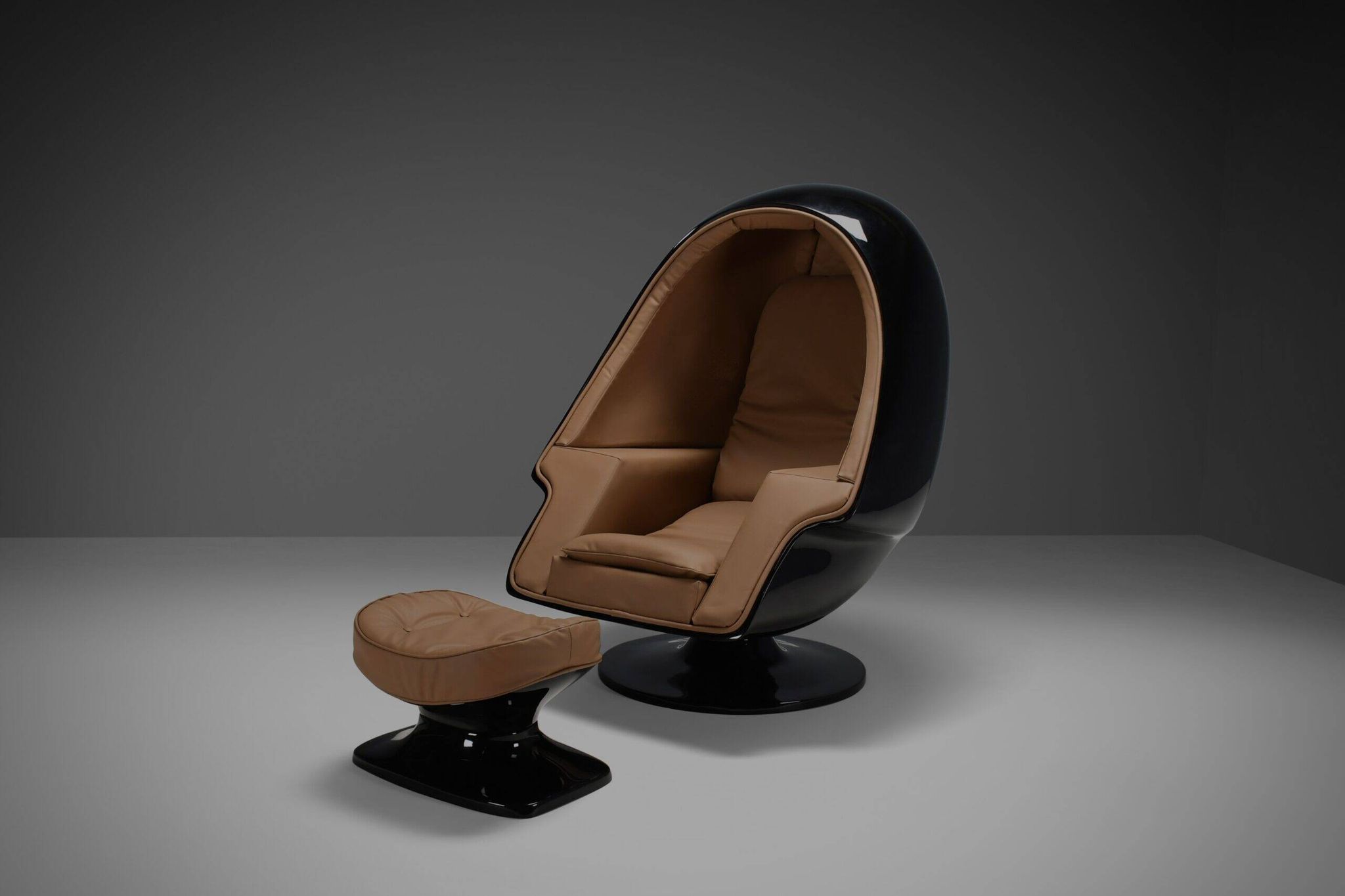 Fauteuil stéréo original Lee West « Alpha », États-Unis, 1968