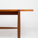 Table basse compacte par Asko (Finlande, années 1960).