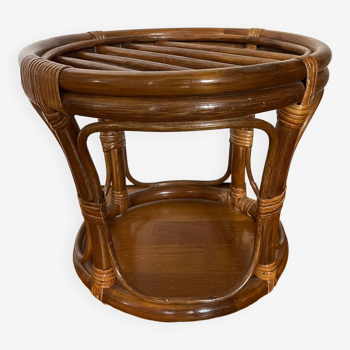 Rattan table