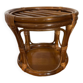 Rattan table