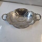 Louis XV style silver-plated metal centerpiece