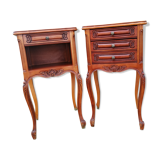 Louis XV-style bedside tables