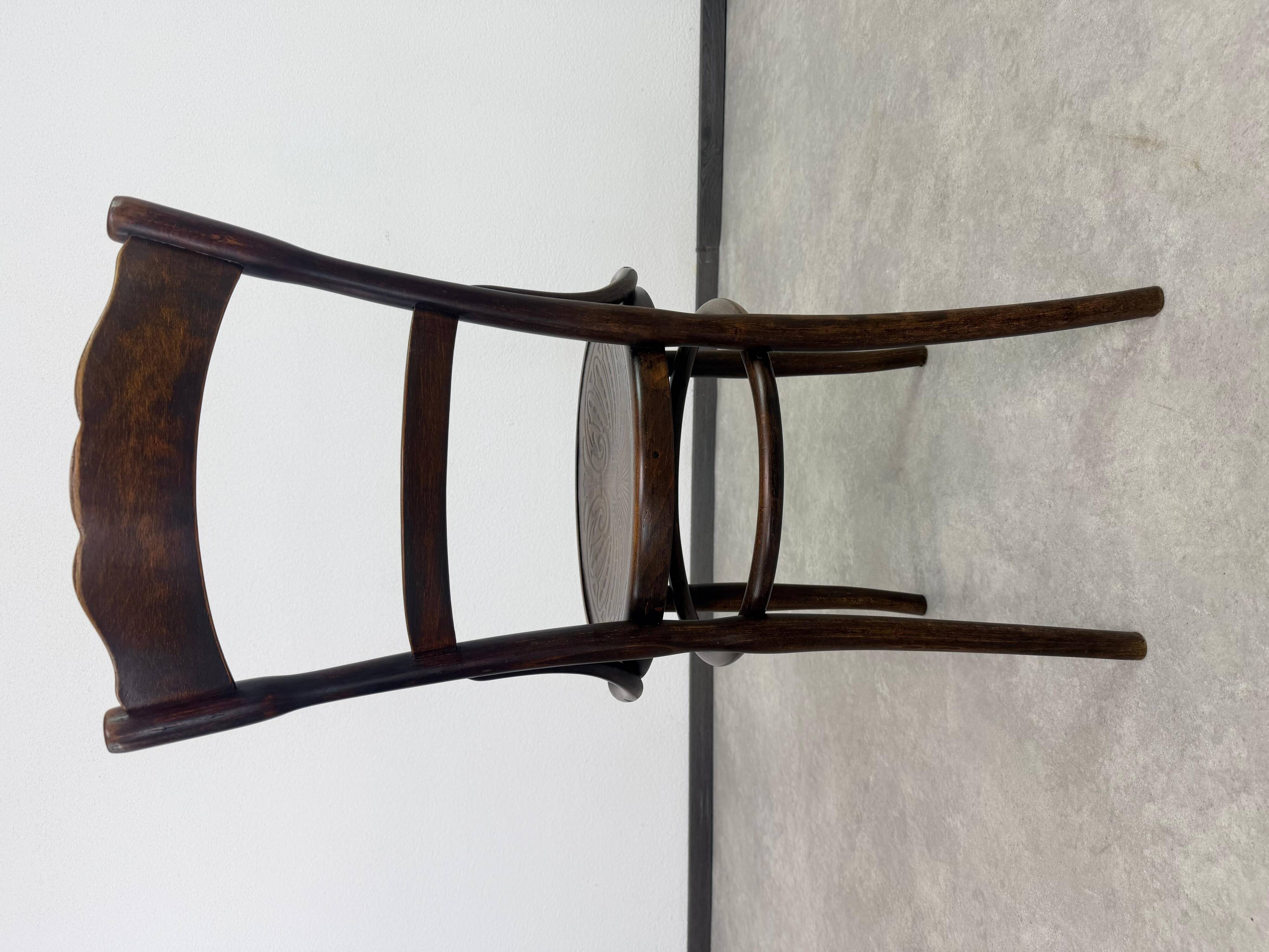 Set of 2 dining chairs by J&J Kohn
