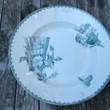 Series 6 tablespoons Plate Iron Earth