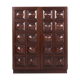 Dark mahogany rough bar furniture 1970