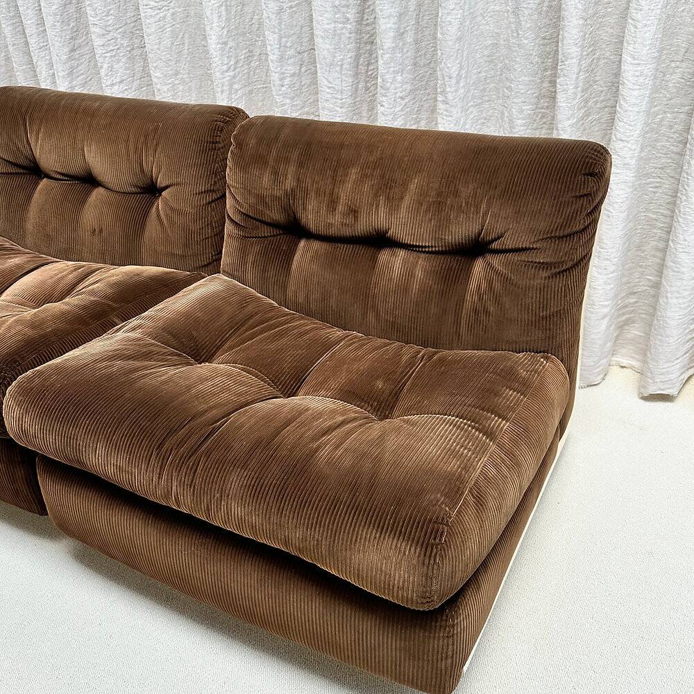 Set of 3 modular armchairs Amanta, Mario Bellini, C&B Italia, 1960s