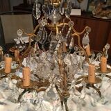 Lustre pampilles cristal