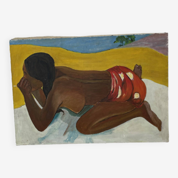 Gauguin oil painting canvas