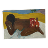 Gauguin oil painting canvas