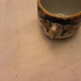 Antique faience mustard pot rouen dijon mustard