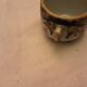 Antique faience mustard pot rouen dijon mustard