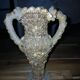 Vintage French shell vase