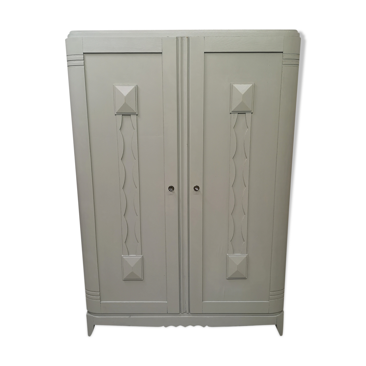 Armoire penderie lingère parisienne 40 50 60 60 patine shabby