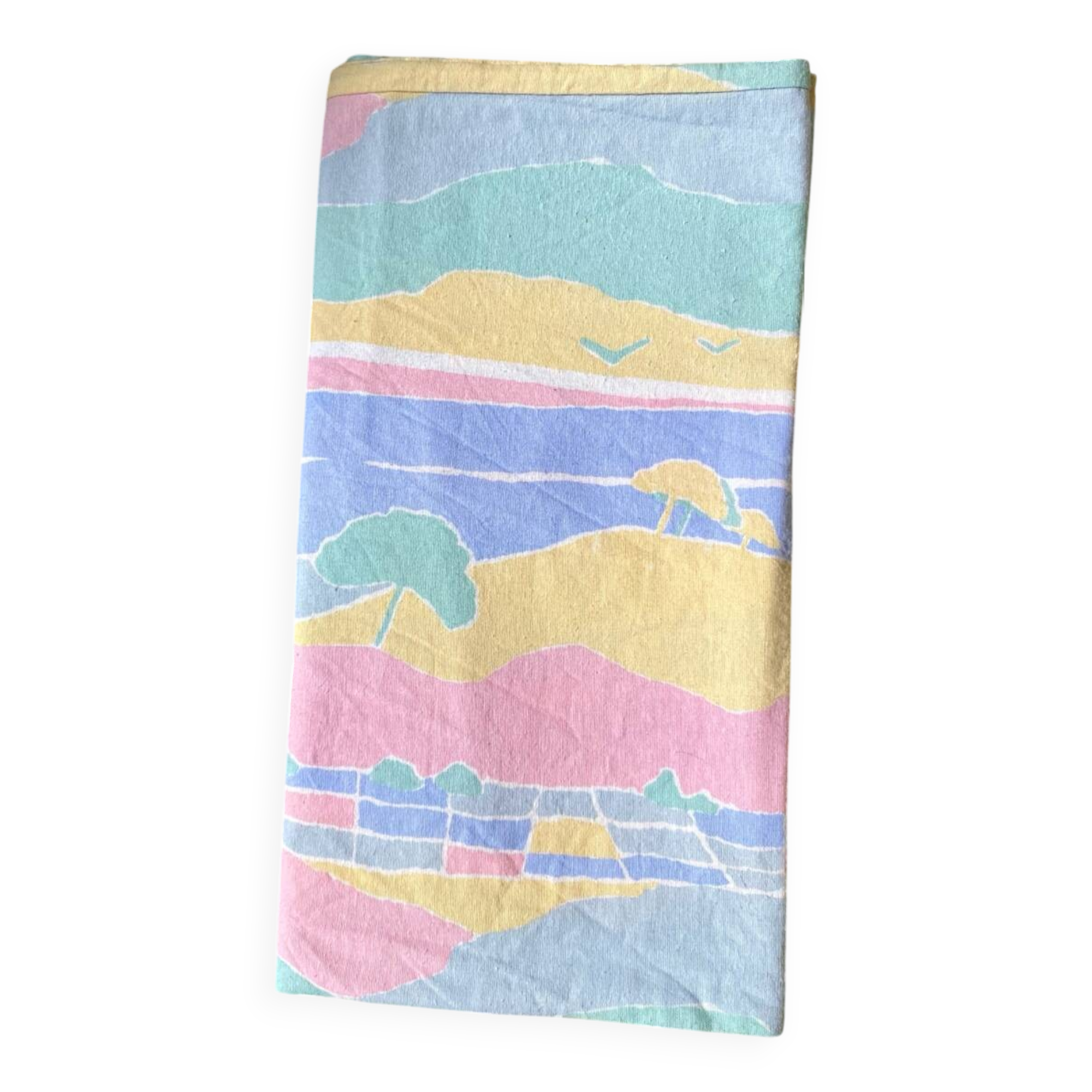 Vintage pastel bolster case