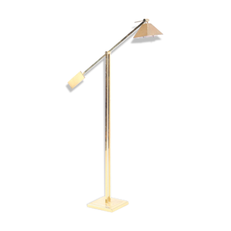 Floor lamp in brass