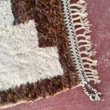 Beni Ouarain rug 300x200 cm – Thick wool with tribal patterns