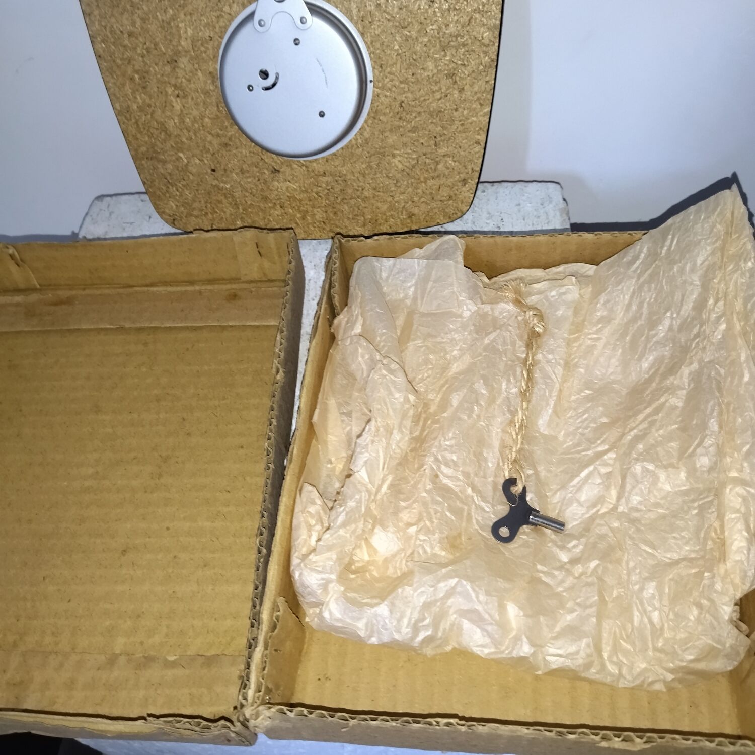 Clock pendulum formica bistrot bar 60s