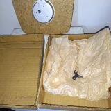 Clock pendulum formica bistrot bar 60s